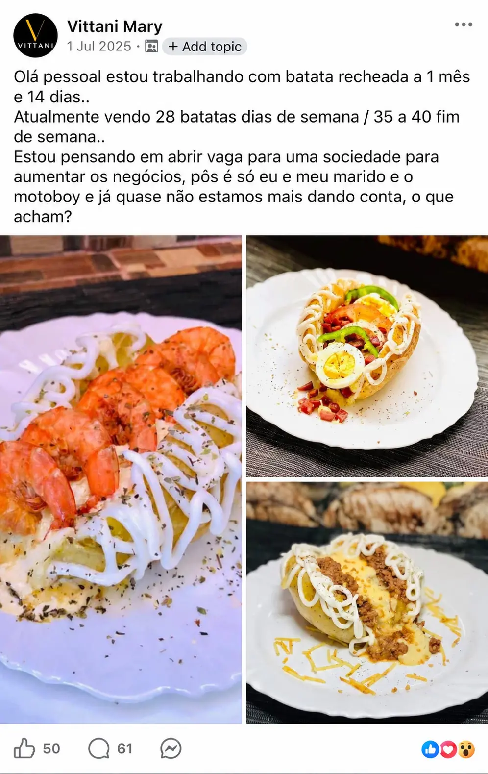 Depoimento de aluna
